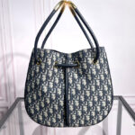 Christian Dior Medium Dior Nolita Bag Dark Blue